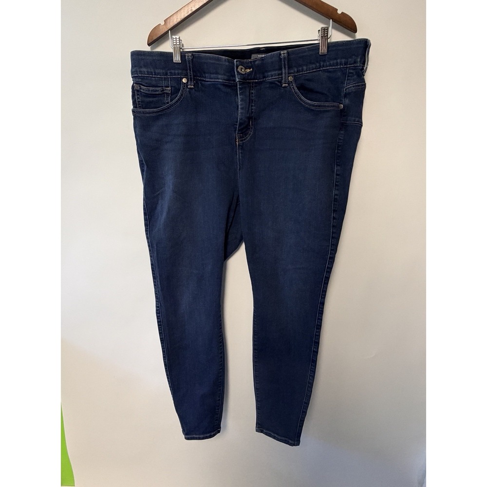 Torrid Women's Premium Stretch Blue Bombshell Skinny Jean Sz 22 Tummy Control